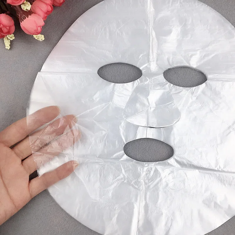 Sheet Face Mask Pack - Jednorazowa folia z tworzywa sztucznego przezroczyste