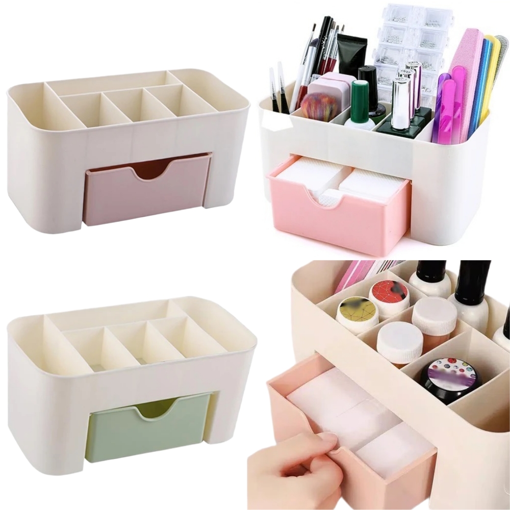 Beauty Makeup Box - Organizer na paznokcie Szuflada na biurko
