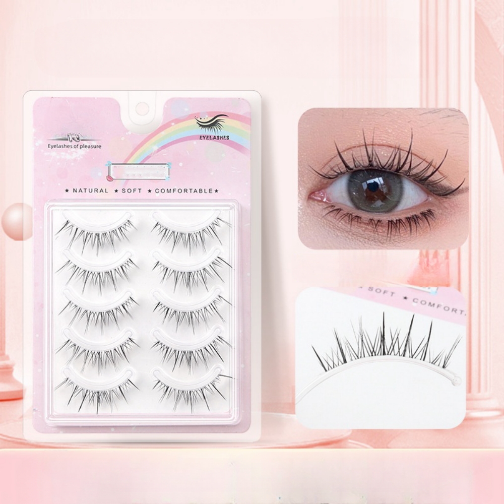 5 Par Przezroczystych, Falowan – Beauty Makeup Looks recenzja i cena