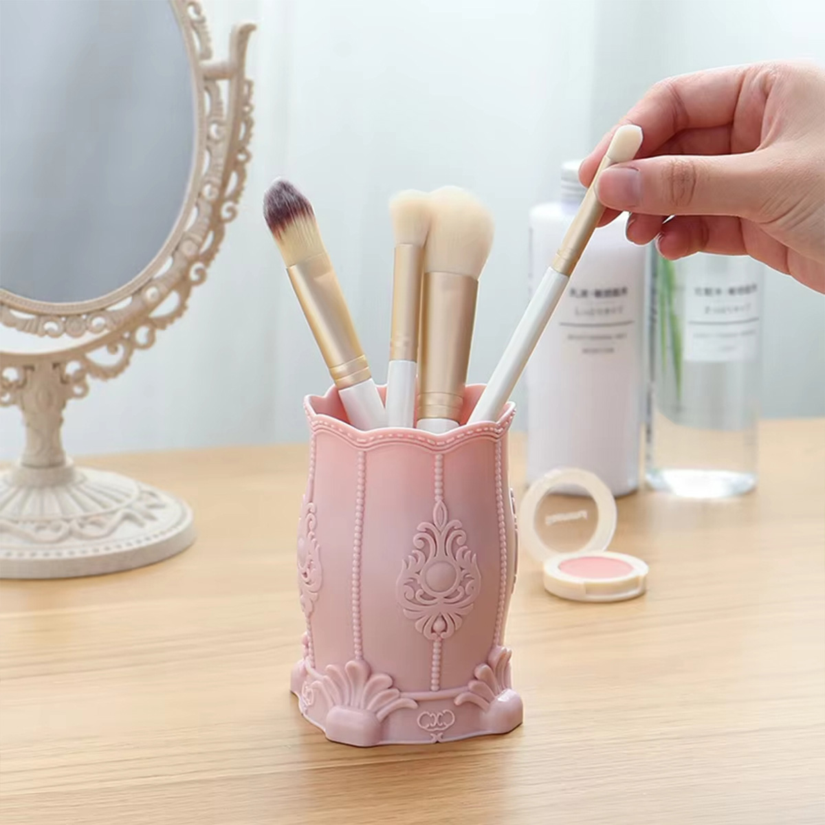 Kreatywny pojemnik na pędzle d – Beauty Makeup Box recenzja i cena