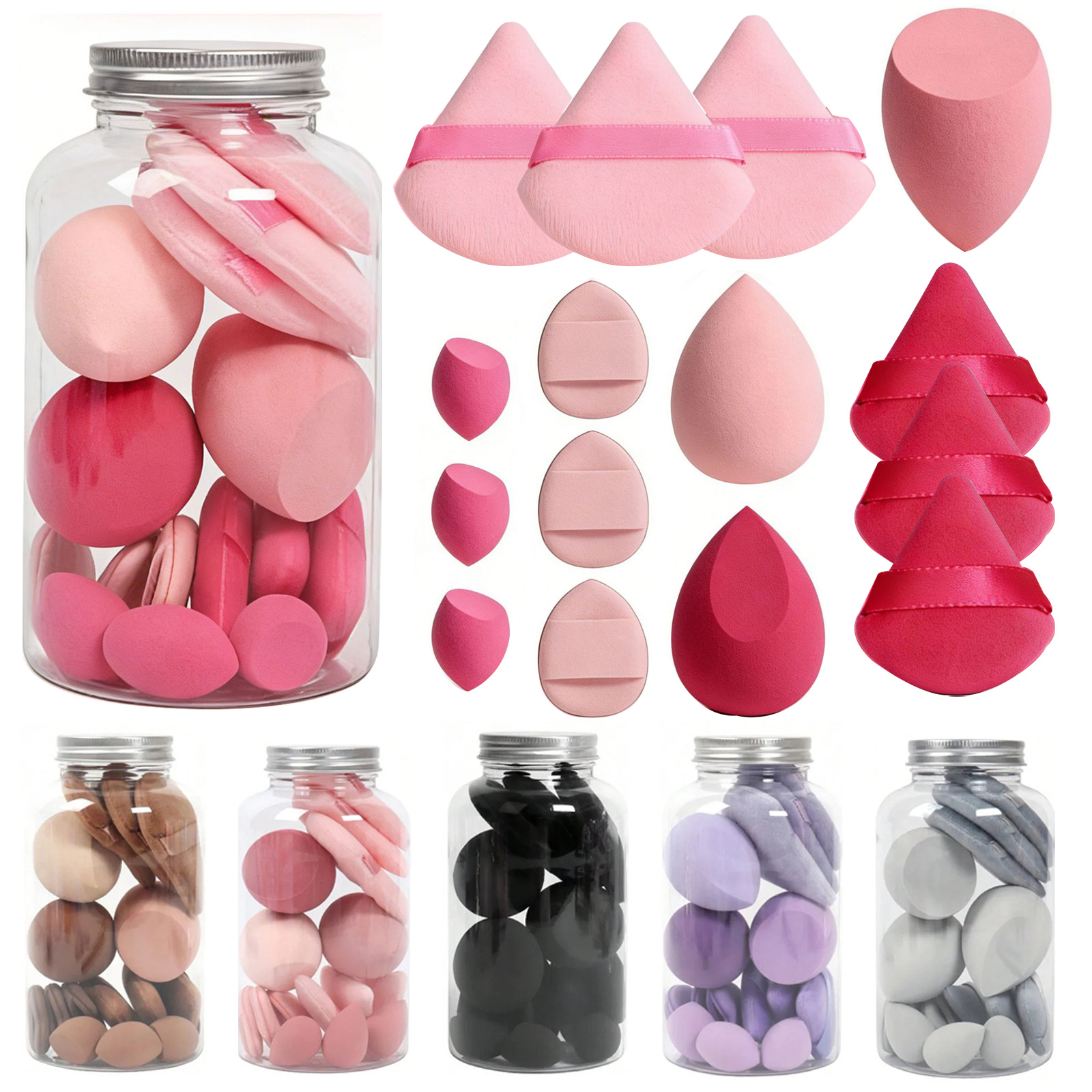 15 szt. Zestaw gąbek do makija – Beauty Blender In Makeup recenzja i cena