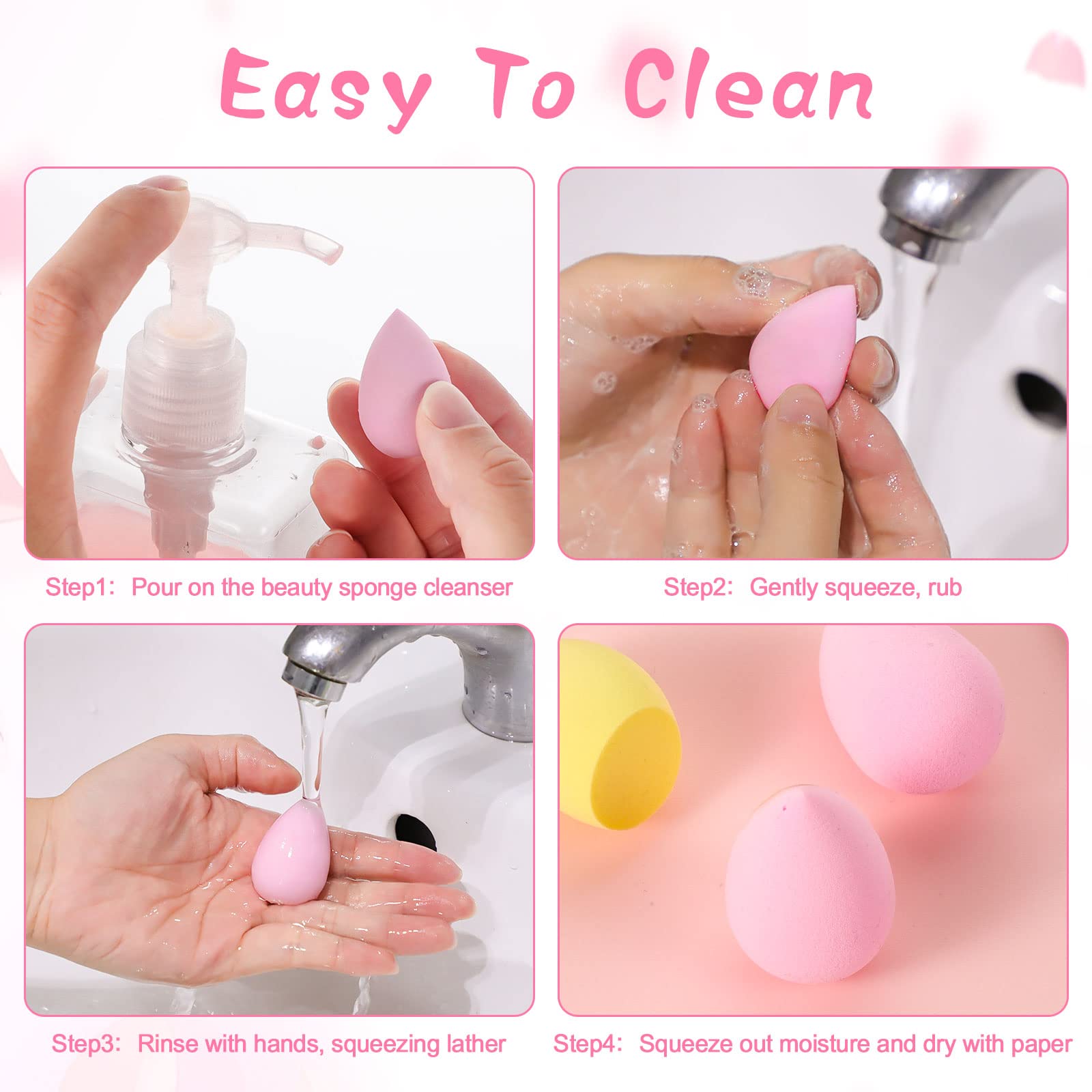 15 szt. Zestaw gąbek do makija – Beauty Blender In Makeup recenzja i cena