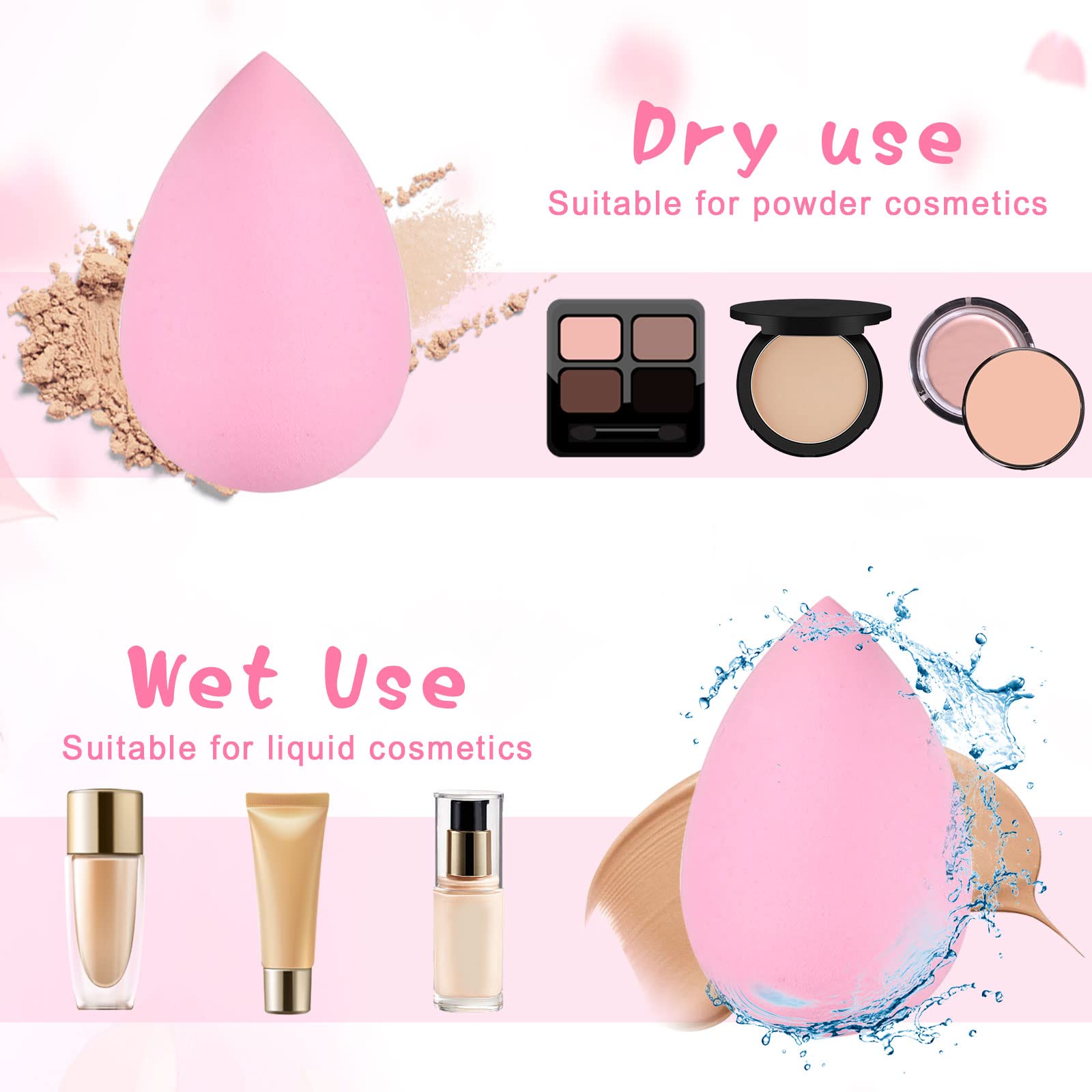 15 szt. Zestaw gąbek do makija – Beauty Blender In Makeup recenzja i cena