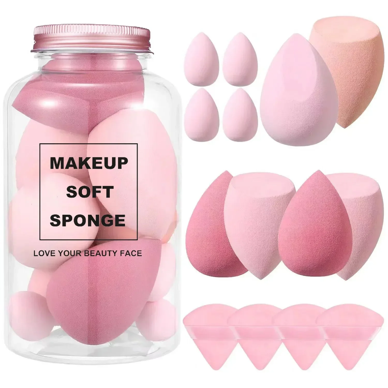 12/14 sztuk gąbka do makijażu  – Beauty Blender In Makeup recenzja i cena