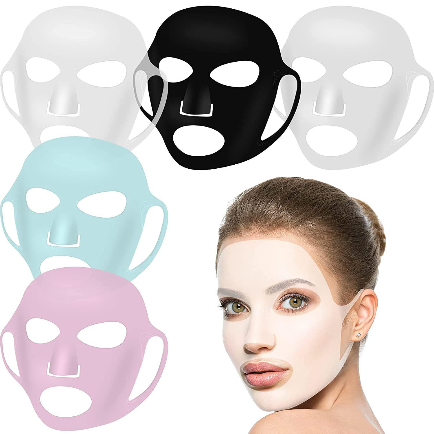 Wielokrotnego użytku silikonow – Sheet Face Mask Pack recenzja i cena