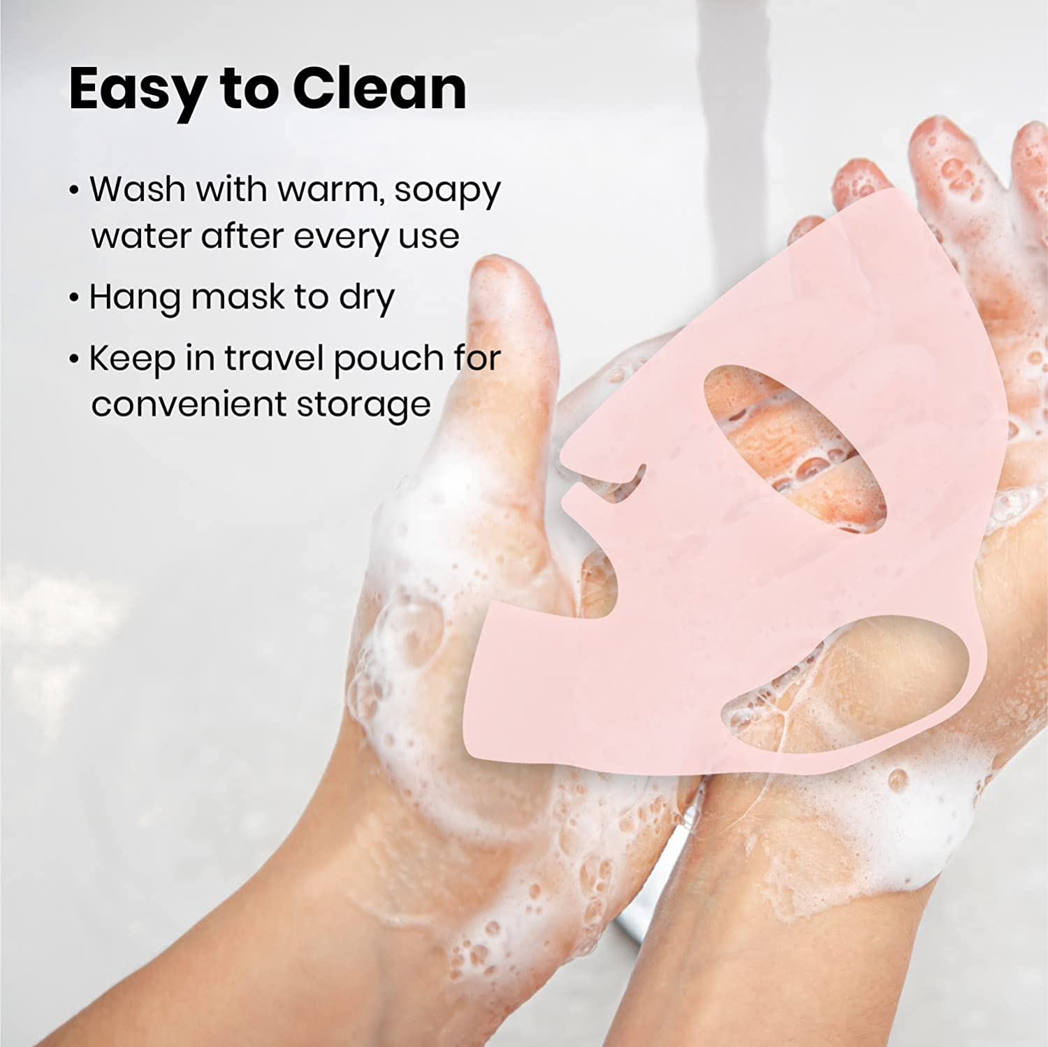 Wielokrotnego użytku silikonow – Sheet Face Mask Pack recenzja i cena