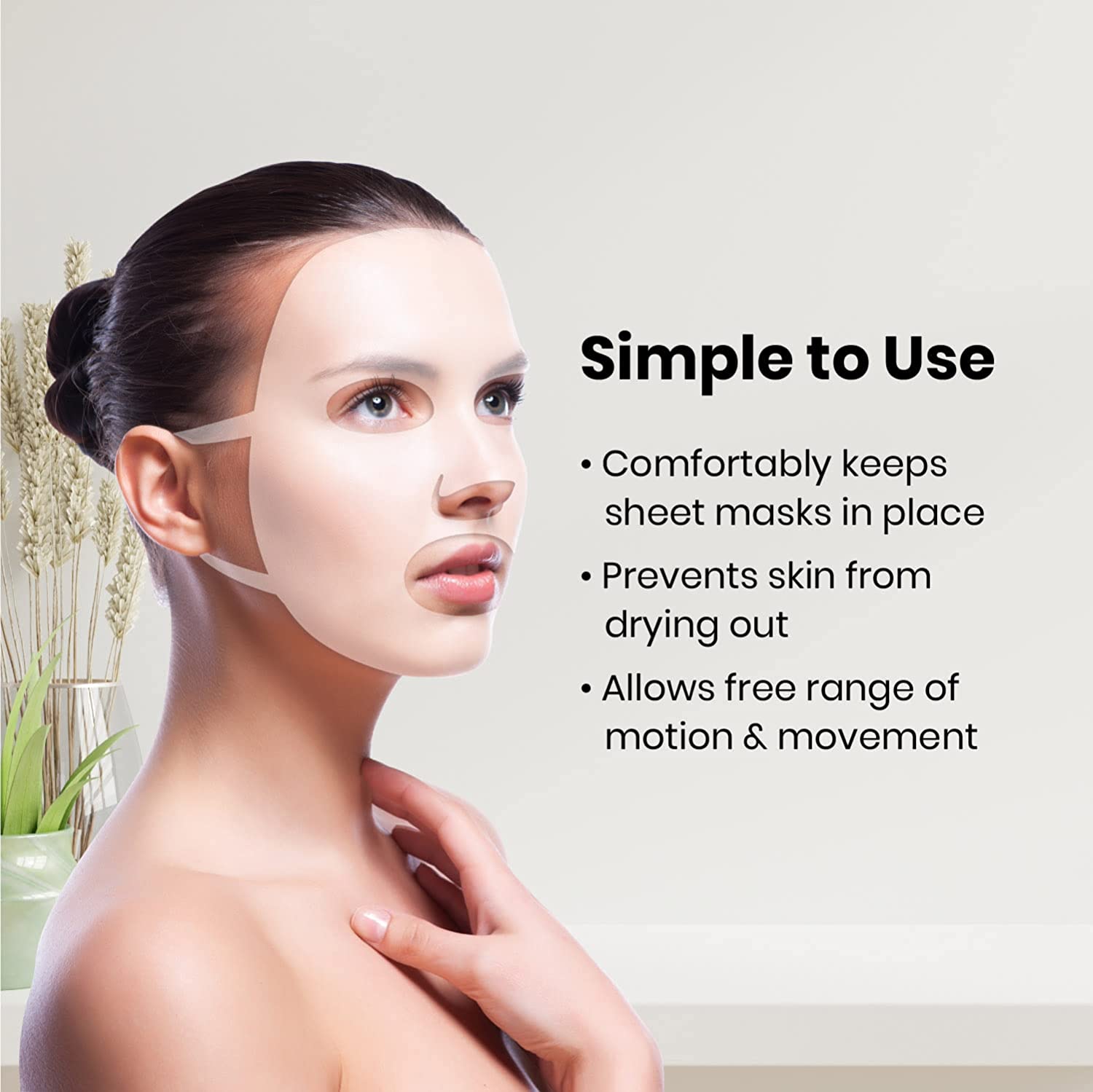 Wielokrotnego użytku silikonow – Sheet Face Mask Pack recenzja i cena