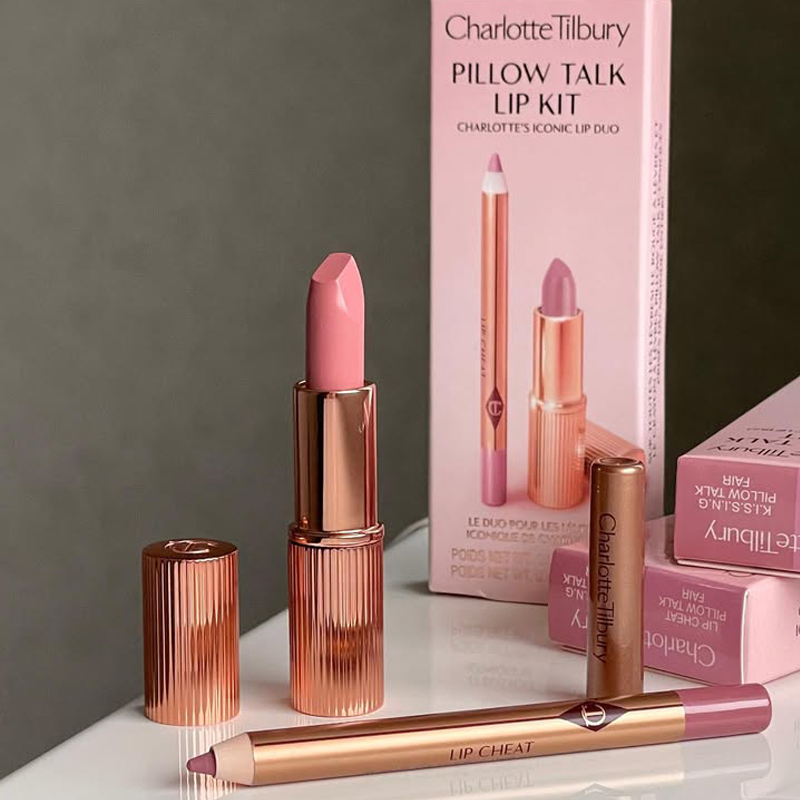 Charlotte Tilbury PILLOW TALK  – Huda Beauty Makeup Mini Kit recenzja i cena